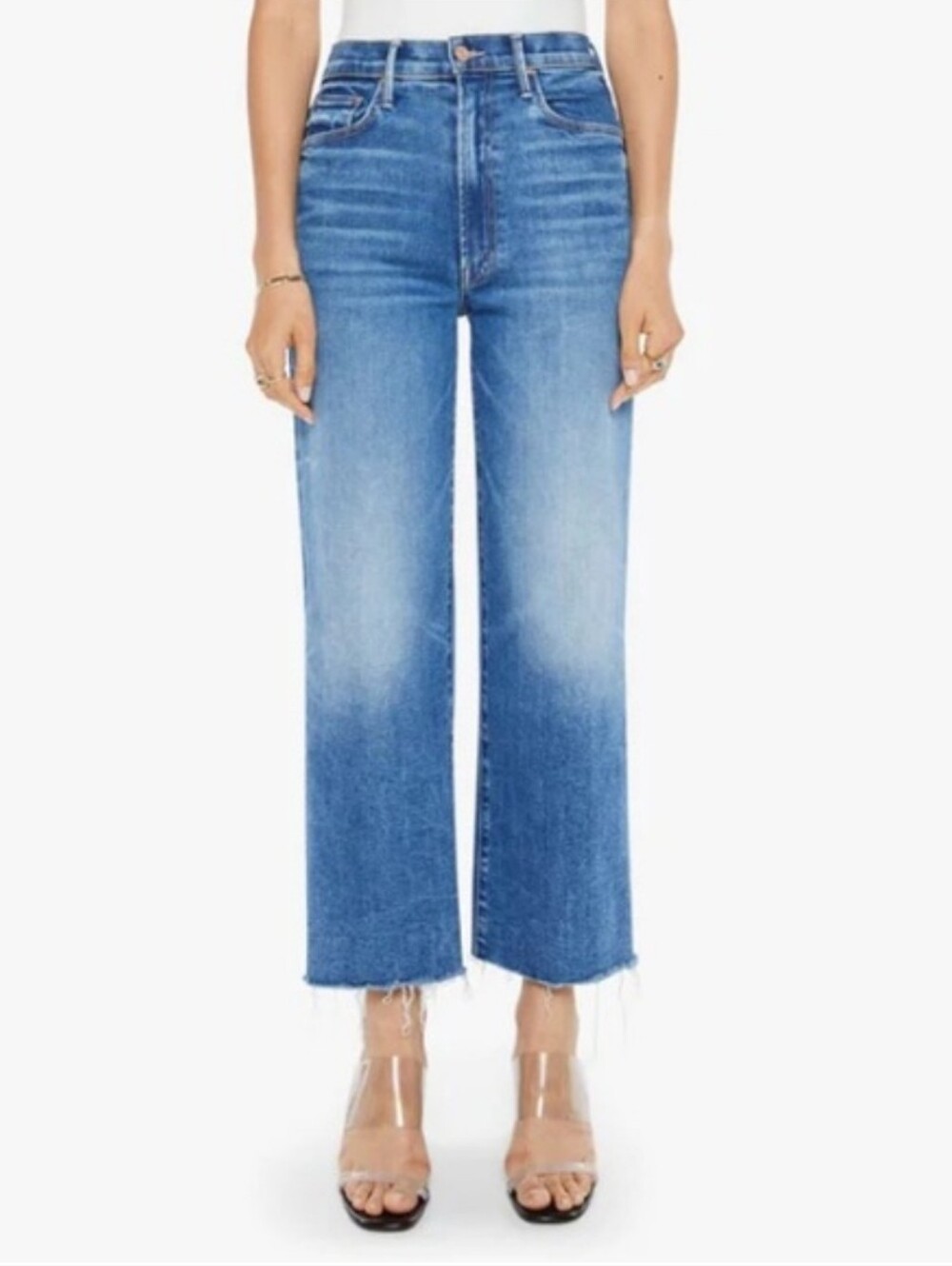 Mother The Maven Ankle Fray in Bitchin' Size 27